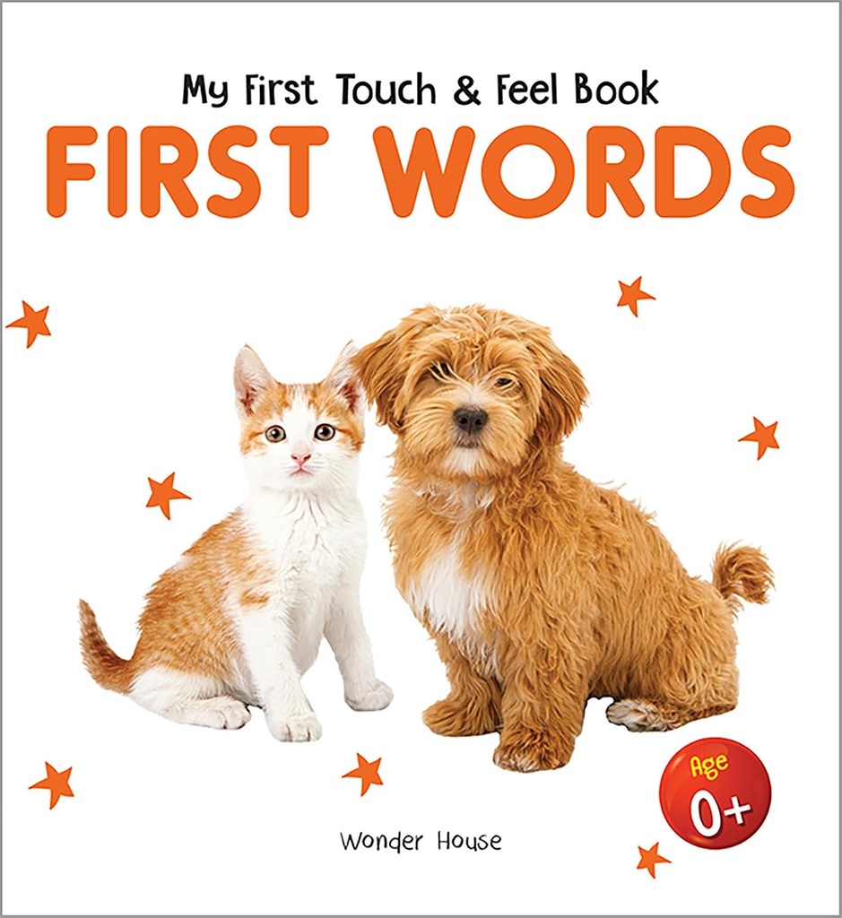 [Board Books] My First Book of Touch And Feel - First Words : Touch And Feel Board Book For Children