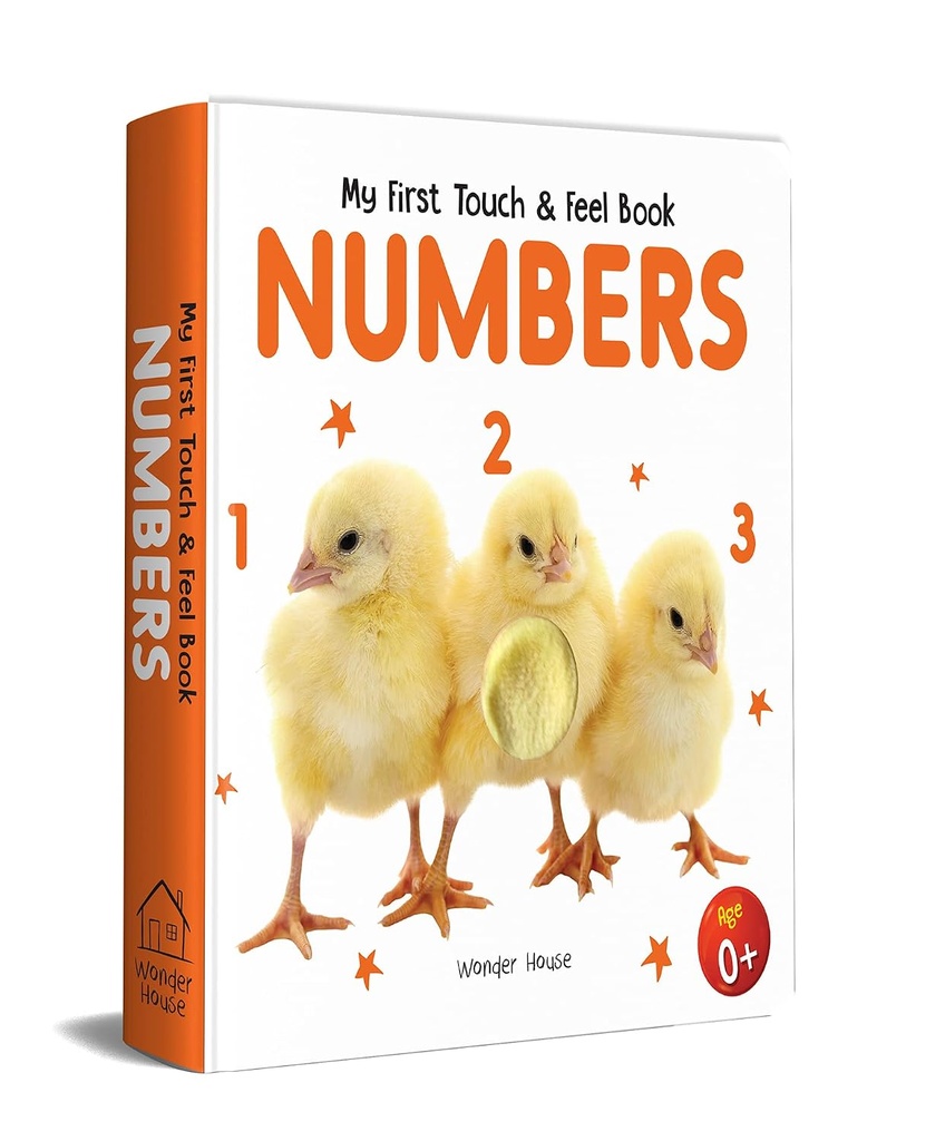 [Board Books] My First Book of Touch And Feel - Numbers : Touch And Feel Board Book For CHildren