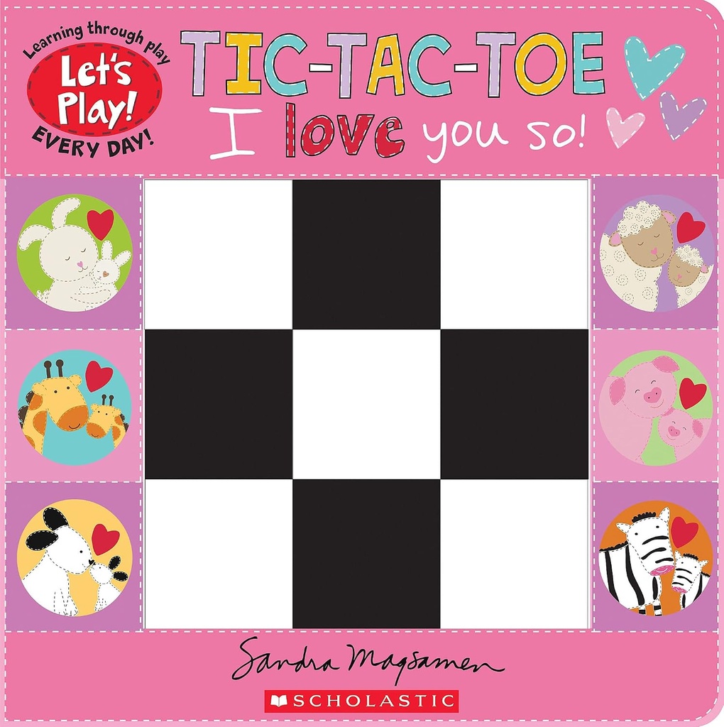 [Board Books] TIC-TAC-TOE: I LOVE YOU SO! (LETS PLAY!)